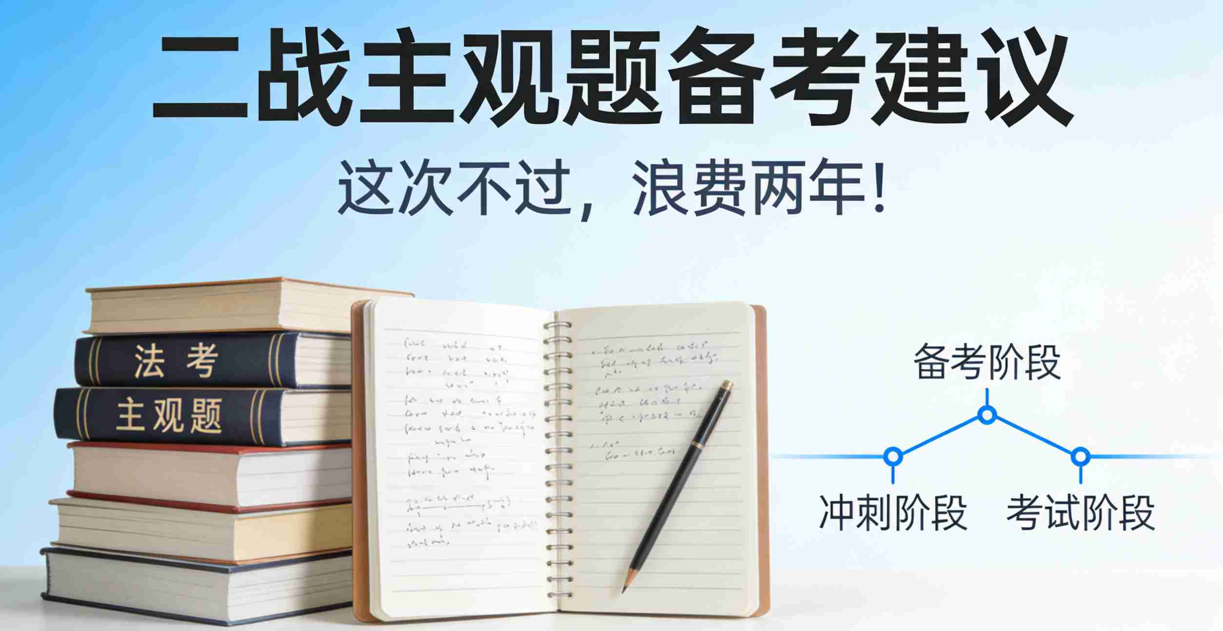 这次不过，浪费两年!二战主观题备考建议!